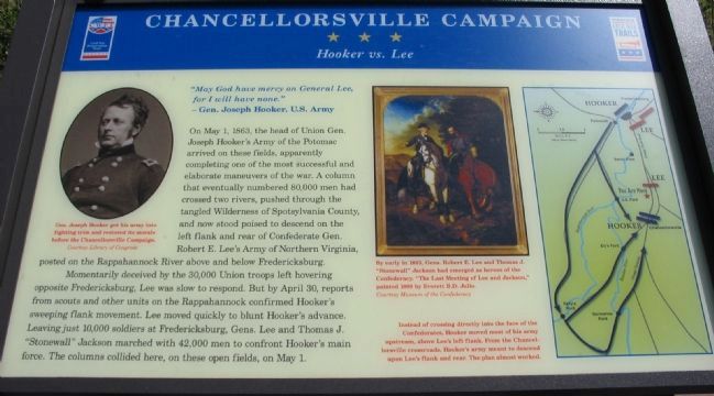 Chancellorsville Campaign Marker image. Click for full size.