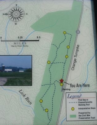 Walking Trail Map. Click for full size. Walking Trail Map image. Click for full size.