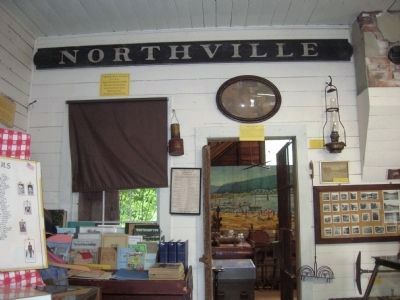 Northville Depot Sign image. Click for full size.
