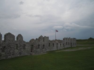 Ruins of the British Fort at Crown Point image. Click for full size.