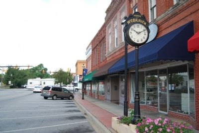 Downtown McCormick, Facing Northwest image. Click for full size.