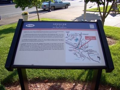 The Seige of Spencer Marker image. Click for full size.