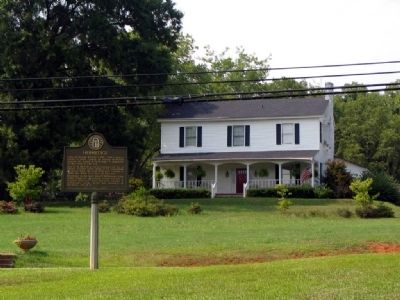 Hermitage Home and Marker image. Click for full size.