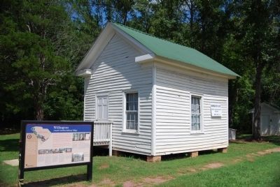 Willington Marker and Restored Post Office. Click for full size. Willington Marker and Restored Post Office image. Click for full size.