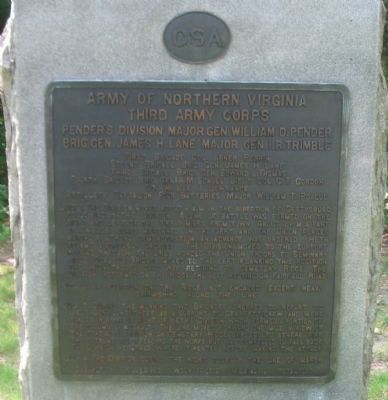 Pender's Division Tablet image. Click for full size.