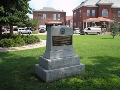 Marker at Fort Monroe. Click for full size. Marker at Fort Monroe image. Click for full size.
