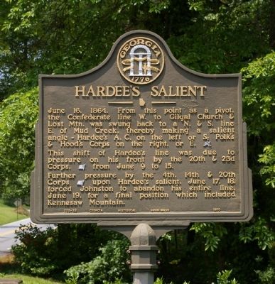 Hardee's Salient Marker image. Click for full size.