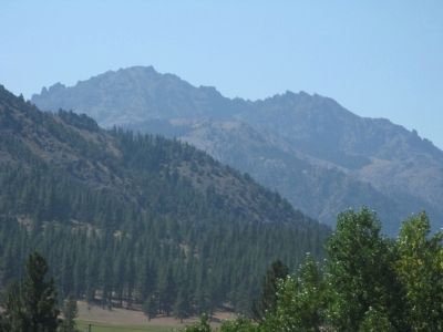 Reynolds Peak Looking Southwest - From Markleeville. Click for full size. Reynolds Peak Looking Southwest - From Markleeville image. Click for full size.