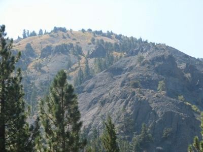 Silver Mountain - Site of Silver Mines image. Click for full size.