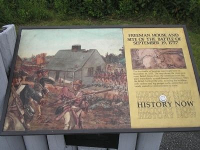 Freeman House Marker. Click for full size. Freeman House Marker image. Click for full size.