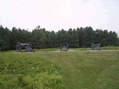 British Cannons. Click for full size. British Cannons image. Click for full size.
