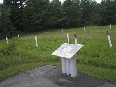 Bloody Knoll Marker and Fortification image. Click for full size.