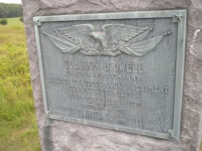 Zebulon Bidwell Marker. Click for full size. Zebulon Bidwell Marker image. Click for full size.