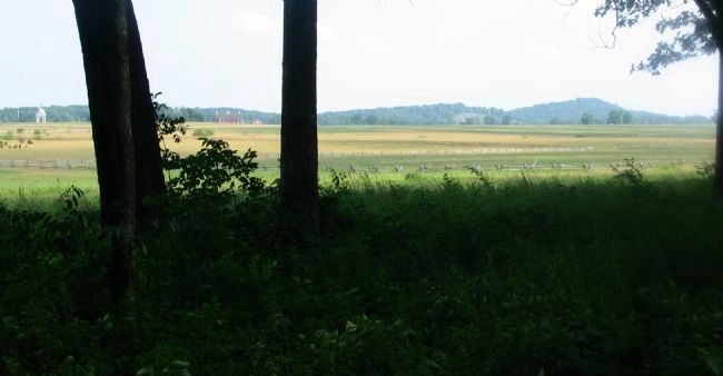 The Battery's View of the Battlefield. Click for full size. The Battery's View of the Battlefield image. Click for full size.