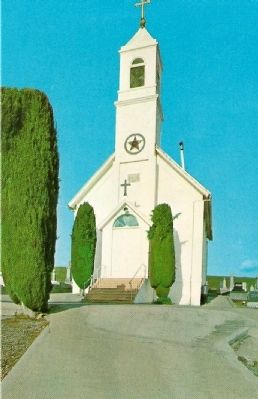 Vintage Postcard - St. Sava Serbian Orthodox Church image. Click for full size.