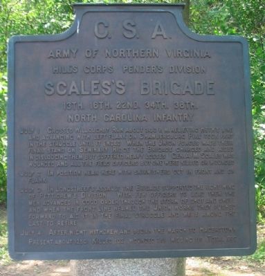 Scales's Brigade Tablet. Click for full size. Scales's Brigade Tablet image. Click for full size.