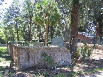 Old Belleville or Troup Cemetery Marker image. Click for full size.