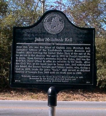John McIntosh Kell Marker image. Click for full size.