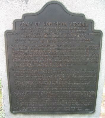 Third Army Corps Tablet image. Click for full size.