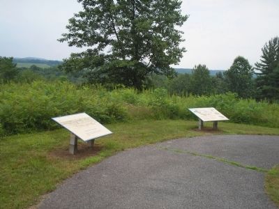 Saratoga Markers. Click for full size. Saratoga Markers image. Click for full size.