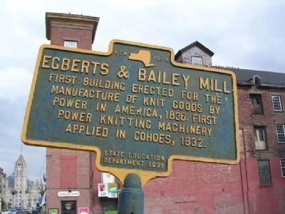 Egberts & Bailey Mill Marker image. Click for full size.