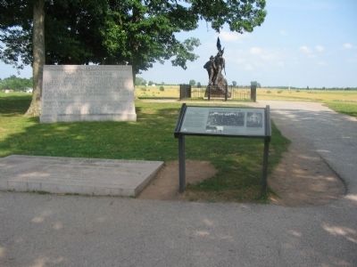 Confederate Line of Battle Marker. Click for full size. Confederate Line of Battle Marker image. Click for full size.