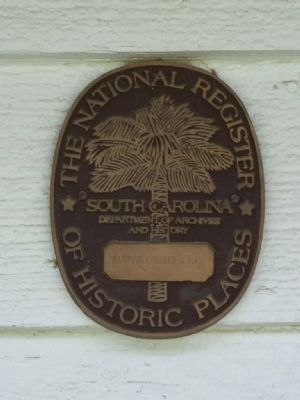 Hampton Colored School Marker image. Click for full size.