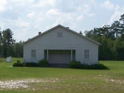 Hampton Colored School as seen from Holly St. image. Click for full size.