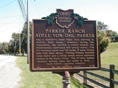 Parker Ranch - Adele Von Ohl Parker Marker image. Click for full size.