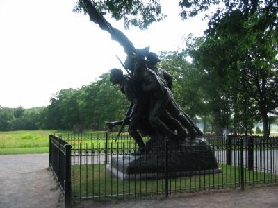 Statue for the North Carolina Monument image. Click for full size.