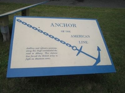 Anchor of the American Line Marker. Click for full size. Anchor of the American Line Marker image. Click for full size.