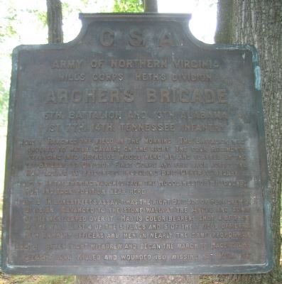 Archer's Brigade Tablet image. Click for full size.