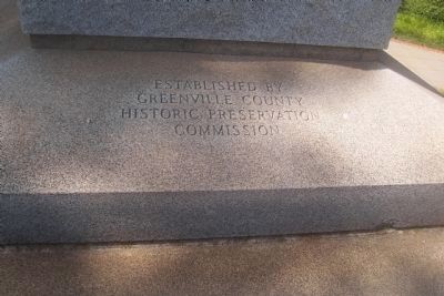 Prospect Hill Park Marker (East Face-Bottom Inscription) image. Click for full size.