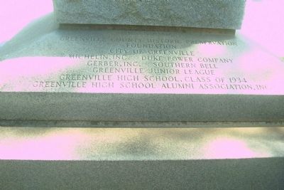 Prospect Hill Park Marker (West Face-Bottom Inscription). Click for full size. Prospect Hill Park Marker (West Face-Bottom Inscription) image. Click for full size.