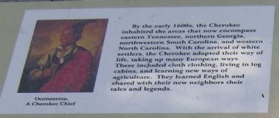 Close Up of Oconostota, a Cherokee Chief image. Click for full size.