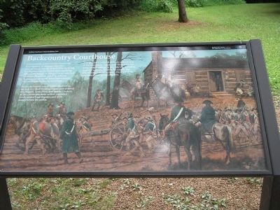 Backcountry Courthouse Marker. Click for full size. Backcountry Courthouse Marker image. Click for full size.