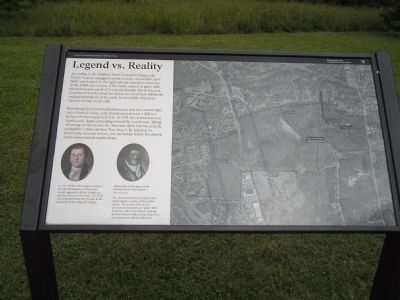 Legend vs. Reality Marker. Click for full size. Legend vs. Reality Marker image. Click for full size.