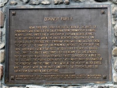 Donner Party Marker image. Click for full size.