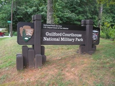 Guilford Courthouse National Military Park. Click for full size. Guilford Courthouse National Military Park image. Click for full size.