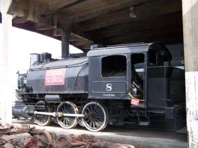 Central of Georgia 0-6-0 Tank switcher image. Click for full size.
