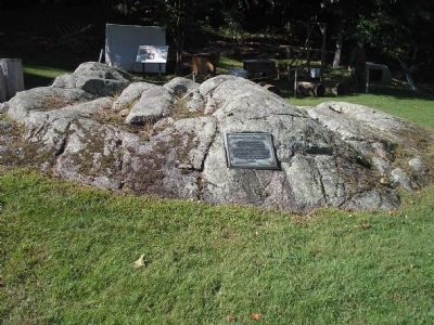 Marker on the Stony Point Battlefield. Click for full size. Marker on the Stony Point Battlefield image. Click for full size.