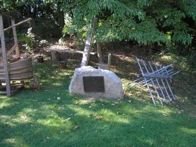 Marker on the Stony Point Battlefield. Click for full size. Marker on the Stony Point Battlefield image. Click for full size.