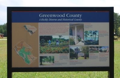 Greenwood County Marker. Click for full size. Greenwood County Marker image. Click for full size.