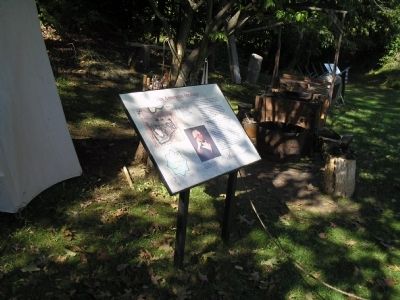 Marker on the Stony Point Battlefield image. Click for full size.