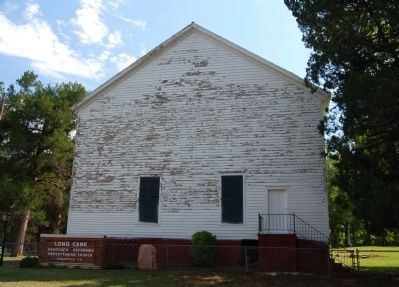Long Cane Associated Reformed Presbyterian Church - Rear Entrance image. Click for full size.