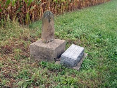 Another View of Mile Stone & Marker image. Click for full size.