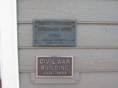 The Studebaker House Plaques. Click for full size. The Studebaker House Plaques image. Click for full size.