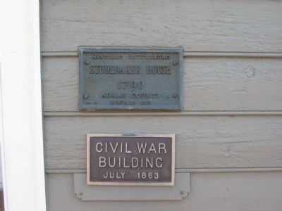 The Studebaker House Plaques image. Click for full size.