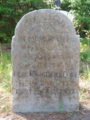 Catherine Calhoun Monument<br>Erected by Patrick Calhoun image. Click for full size.