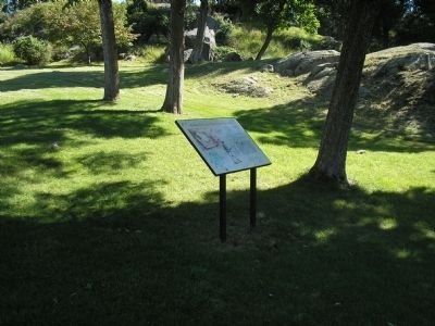 Marker on Stony Point Battlefield image. Click for full size.